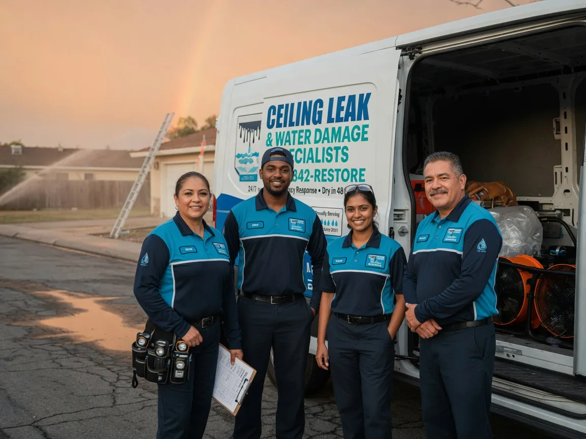Ceiling Leak Cleanup company in Karnack, TX